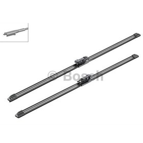 Resim Bosch Silecek Süpürgesi 700/650 MM Aerotwın Mandallı N11.3098 