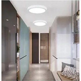Resim Korçam Aydınlatma Glop Armatürü LED Avize Aplik Balkon Banyo Koridor Lambası LED (Beyaz) 