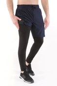 Resim Ghassy Co Erkek Running Hızlı Kuruma Micropoly Halısaha Antrenman Fitness Uzun Taytlı Outdoor Şort 