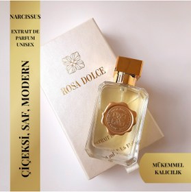 Resim Rosa Dolce Narcissus – Unisex Parfüm Çiçeksi Meyveli Modern Extrait de Parfum 