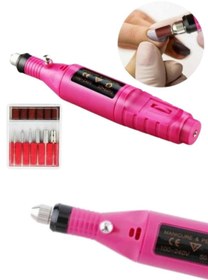 Resim Ronanna Elektrikli Profesyonel Manikür Pedikür Seti Değiştirilebilir Başlık Seçeneği 