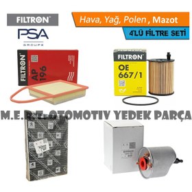 Resim Peugeot 508 1.6 e-HDi Filtre Bakım Seti 2011-2015 