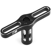 Resim Moveevo Siyah 17mm Metal Takma Aparat - 3'lü Set Bjm303 