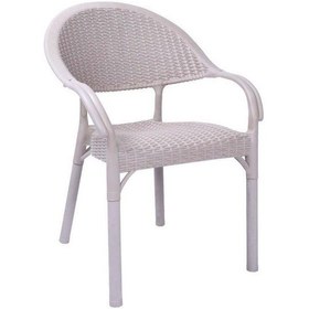 Resim Bambu Plasik Sandalye Rattan Lüx Kapiçino 4 Adet (496504003) 