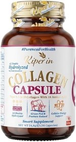 Resim Kiperin Collagen Kapsül 30 Adet, Hidrolize Peptit 500 mg, Tip 1-3-5-10, C Vitamini, Çinko, D3, Biotin, Selenyum, Hyaluronik Asit ve Yumurta Zarı 