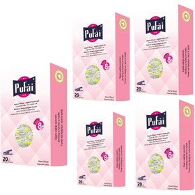 Resim Pufai Sigara Ağızlığı Tar Süzen Filtre 8 Mm Normal 100 Adet 5 Kutu Pembe 