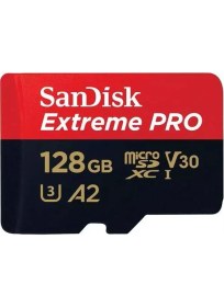 Resim Sandisk Extreme Pro SDSQXCD-128G-GN6MA 128 GB Micro Sd Hafıza Kartı (Resmi Distribütör Garantili) 