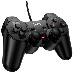 Resim Hoco. GA3 Fast PC Uyumlu 1.5m Kablolu Oyun Kolu Siyah 
