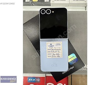 Resim Samsung Z Flip6 İkinci El TR | 256 GB 12 GB | Mavi 