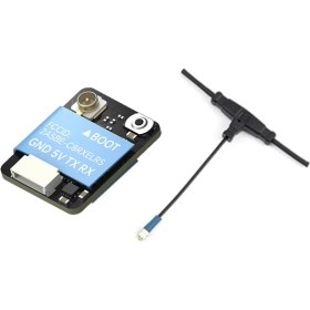 Resim Unfathomable Elrs 868/900MHZ Nano Rx Alıcısı Açık Kaynaklı 40MM Antenli Rc Fpv Yarış Drone'u (Yurt Dışından) 