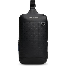 Resim Tommy Hilfiger Siyah Erkek Postacı Çantası Th Modern Slıngpack 