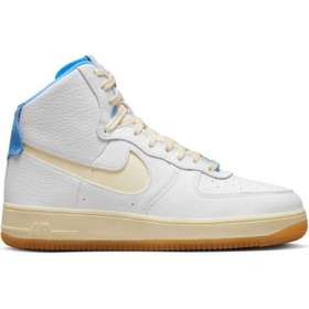 Resim Nike Air Force 1 Sculpt Unisex Bilekli Sneaker Ayakkabı Beyaz 