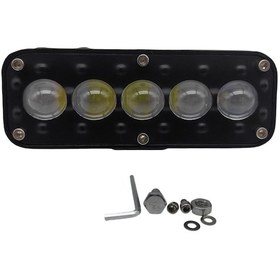 Resim Life Offroad Sis Lambası 2 X4 X 11,5cm Beyaz-sarı Gündüz Ledi Kırmızı / Lass384 