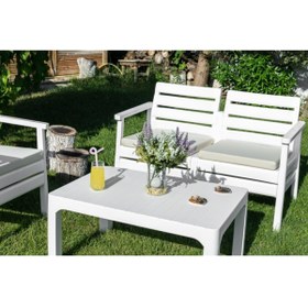 Resim Şenyayla Plastik Brezza Solemare 2li Koltuk Takımı 