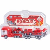 Resim Angel Of Life Çek Bırak Taşıyıcı İtfaiye Tırı ve Mini Araçlar 
