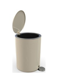 Resim Primanova Lenox Pedallı Çöp Kovası 5Litre Bej. Bej 