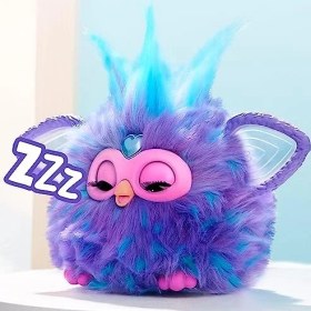 Resim Furby Mor Interaktif Pelüş Oyuncak - Ingilizce Versiyonu 
