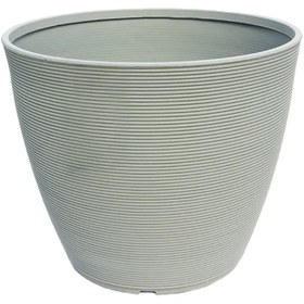 Resim Urban Ring 57 Plastik Saksı Gri 