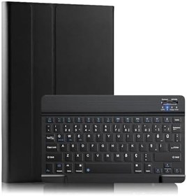 Resim Microcase iPad Pro 12.9 M2 2022 Tablet ile uyumlu Bluetooth Türkçe Klavyeli Standlı Kılıf AL4826 ITHL 
