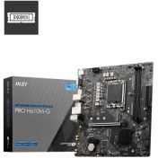 Resim Msı Pro H610M-G Ddr5 5600MHZ 1xvga 1xhdmı 1xdp 1xm.2 USB 3.2 Matx 1700P (12. / 13. ve 14. Nesil Işlemci Uyumlu) 