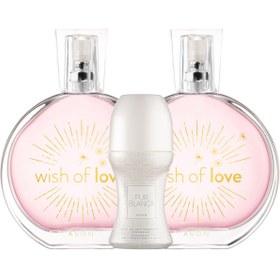 Resim Avon Wish Of Love Kadın Parfüm İkili Set ve Rollon Paketi 