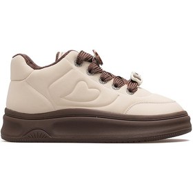 Resim Guja Kadın Emoji Süs Detaylı Sneaker Günlük Ayakkabı 25k 25k421 Z Kahve Kahve 