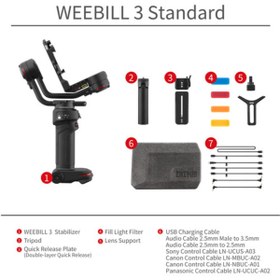 Resim Zhiyun Tech Zhiyun Weebill 3 El Tipi Gimbal Sabitleyici 