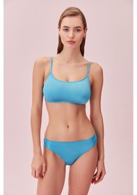 Resim Suwen Düz Bralet Bikini Üst Sb24992336 