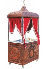 Resim KUTLU TİCARET Bakır Közde Ve Kumda Kahve Standı 