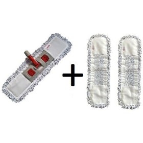 Resim Cod-Ex Mikrofiber Mop Takımı 60 Cm + 2 Yedek Mop 