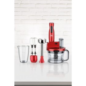 Resim Fakir 1,5 Litre Geniş Hacimli Turbolu Üstün Performanslı Mutfak Robotu Blender Seti, Mutfak Robotu 