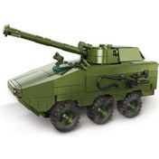 Resim Xhltd Askeri Seri Wwıı Rus Zırhlı Araçlar Tankı Asker Swat Yapı Taşları Tuğla Oyuncaklar Hediyeler Bloklar Yeşil 