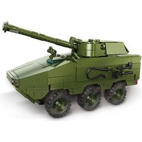 Resim Xhltd Askeri Seri Wwıı Rus Zırhlı Araçlar Tankı Asker Swat Yapı Taşları Tuğla Oyuncaklar Hediyeler Bloklar Yeşil 