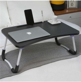 Resim Yatak Koltuk Üstü Laptop Masası – Siyah 