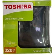 Resim Toshiba Taşınabilir Disk - 320 Gb - 2.5 Inç / Usb 3.0 Tshb ( Kolay Ve Hızlı Aktarım ) 