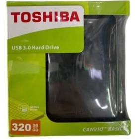Resim Toshiba Taşınabilir Disk - 320 Gb - 2.5 Inç / Usb 3.0 Tshb ( Kolay Ve Hızlı Aktarım ) 