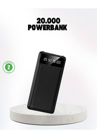Resim Çoklu Güvenlik Korumalı 20.000 Mah Powerbank Fener Özellikli renkli 