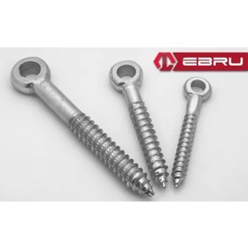 Resim Eco Lounge Ebru Delikli, Gözlü Vida 8 - 50 Adet Çok Renkli 