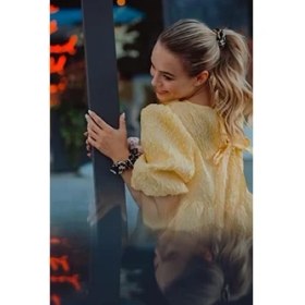 Resim Mena Rise Invisibobble Sprunchie Saç Tokası - Purrfection - Kadife Leopar Desen 