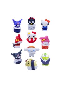 Resim Popşeker Hello Kitty & Friends Sushi 3d Sürpriz Paket 1 Adet Figür 