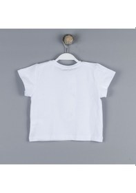 Resim Xo Kids P-003339 Bes 3920 Kız Bluz 2-6 Yaş Beyaz 