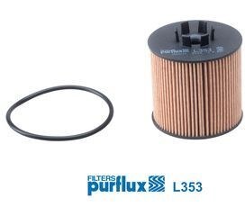 Resim PURFLUX L353 | Yağ Filtresi Golf V Jetta III Passat Tiguan Touran Eos A3 Cordoba Altea Ibiza IV V Leon Fabia Octavia Roomster Superb Yeti 1.2 1.4 1.6 TSI / TFSI / FSI Bag Blf Blp Caxa Caxc Cmsa Cbza Cbzb Cfna Cava Cavb Cavc Cavd Clsa Cthc 