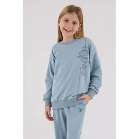 Resim U.S. Polo Assn. Kız Çocuk Eşofman Takımı US2304-4-V3 (US2304-4-V3) 