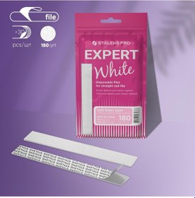 Resim Staleks Metal Taban Yedek Zımpara Soft Beyaz 180 Grit 30lu Dfe-20-180w 