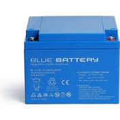 Resim Blue Battery 12 Volt 26 Amper Bakımsız Kuru Akü, Ups Aküsü 