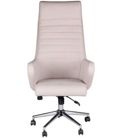 Resim Boras Krem Deri Makam Koltuğu Krem 