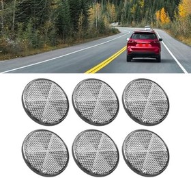 Resim Posta kutuları Için Yuvarlak Yansıtıcılar Premium Güvenlik yapıştırıcısı (b) 