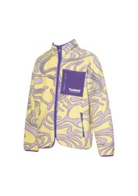 Resim Hummel Clem Çocuk Polar Fermuarlı Sweatshırt 922381-5088 Sarı 