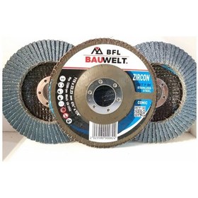 Resim Bauwelt Çap115 Z080 Flap Disk Zımpara İnox 5li Paket 