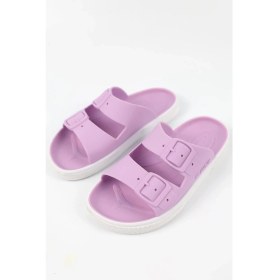 Resim Boatilus Rocksy-F Lilac/white Kız Çocuk Terlik 